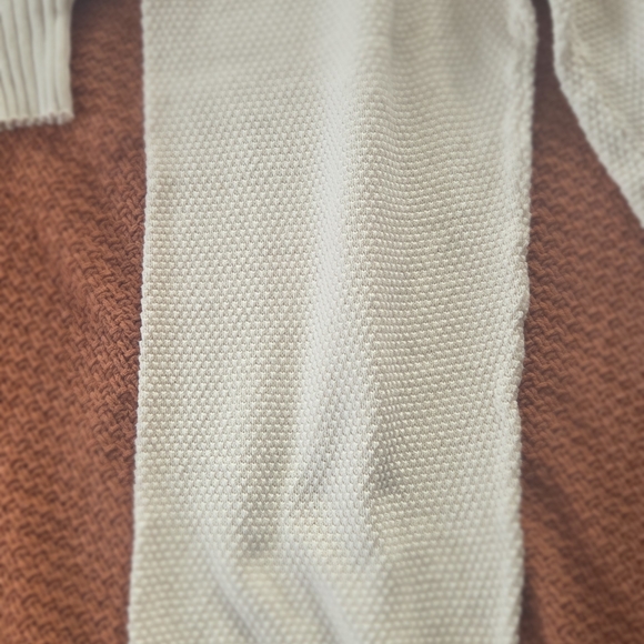 Free People Cream Knit Joggers Set Top And Bottoms Both MEDIUM - Picture 5 of 9